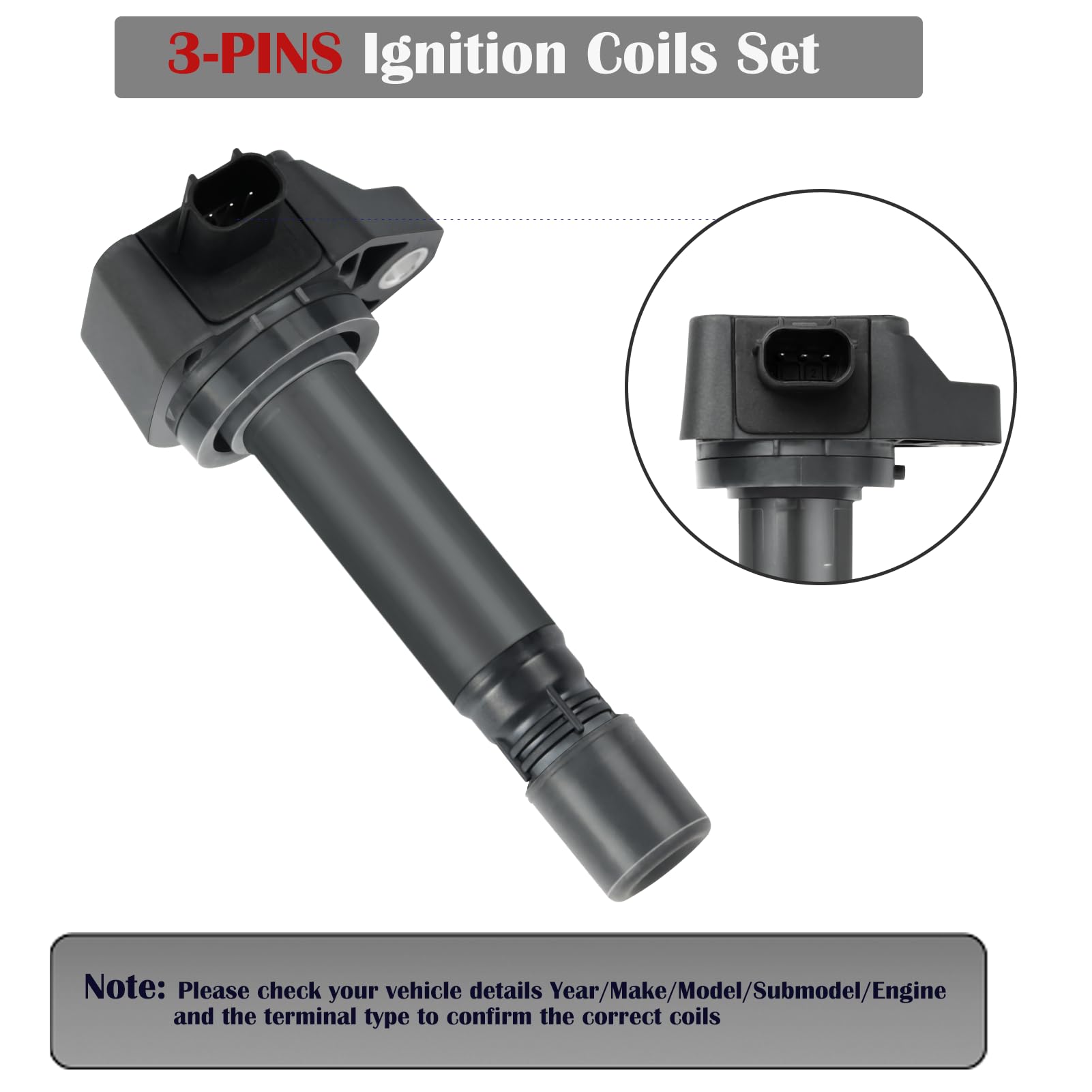 Amazon.com: Set of 4 Ignition Coil Packs Fits for 1.8L L4
